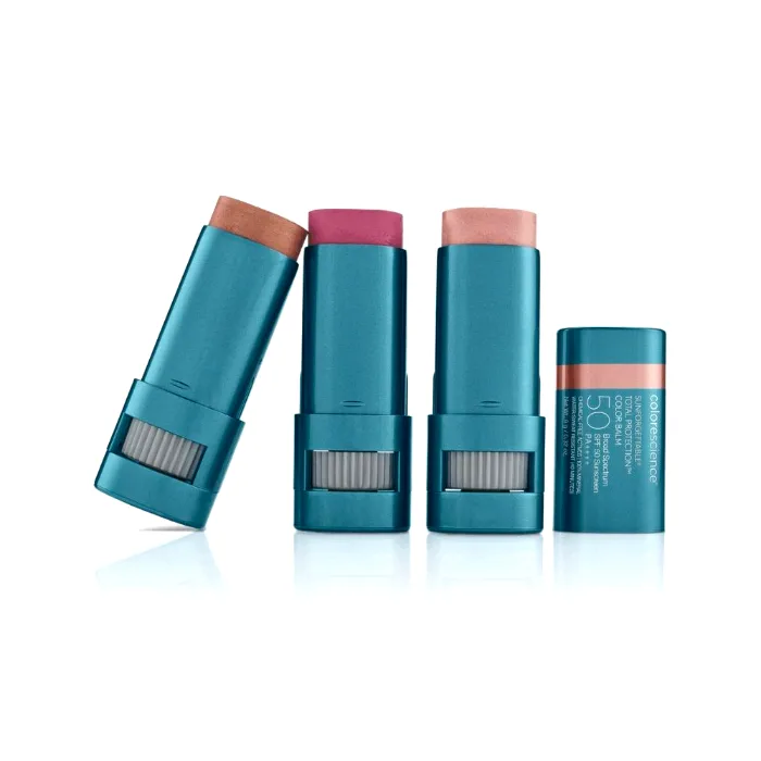 Colorescience Total Protection Color Balm SPF 50: Collection Berry, Blush & Bronze