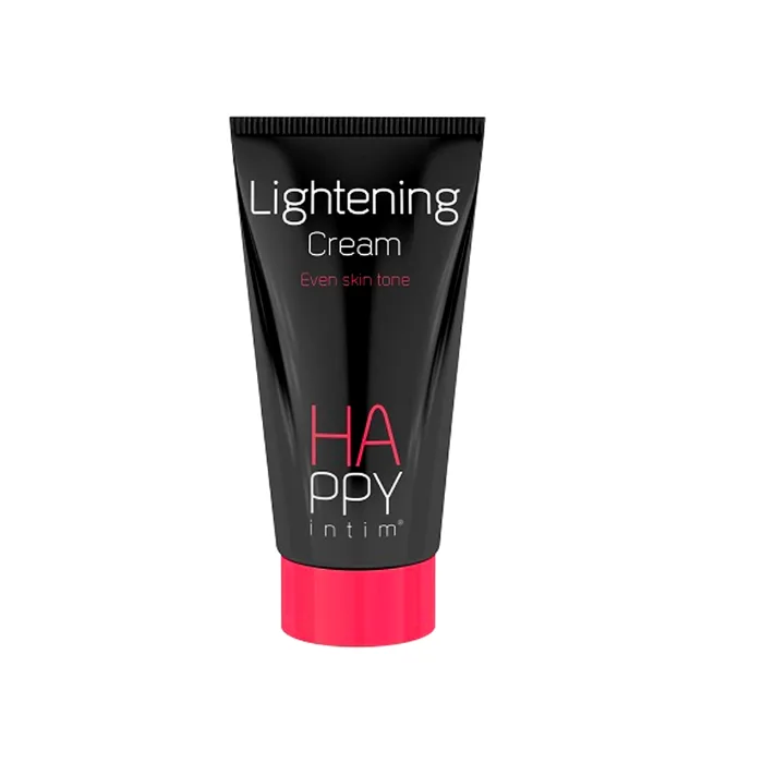 Voormalige HAPPY Intim Lightening Cream, niet meer verkrijgbaar bij Skintastics