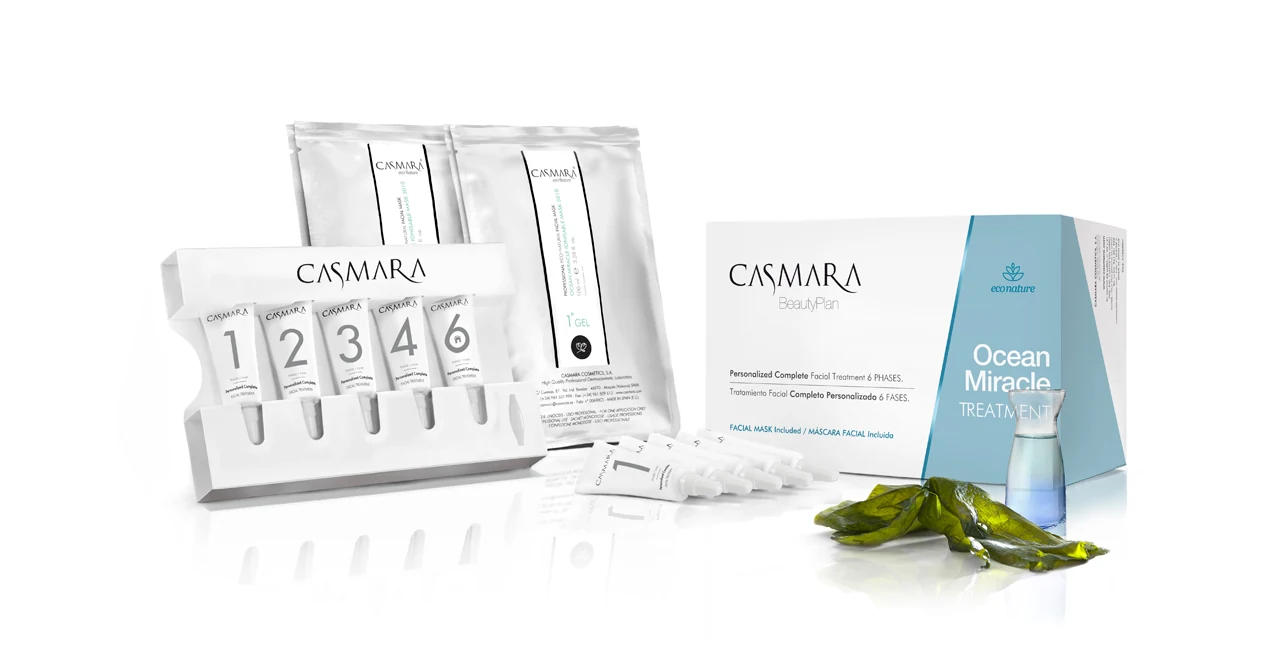 casmara-professioneel-behandelprotocol Casmara Ocean Miracle behandelprotocol met professionele producten