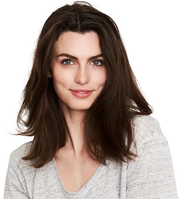 Illustratief portret bij Pixel Perfect-huidverbetering; geen behandelresultaat